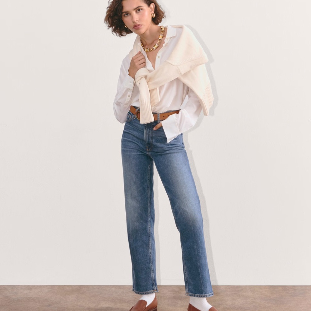 Everlane Cheeky Bootcut Crop Denim Jeans Size 27